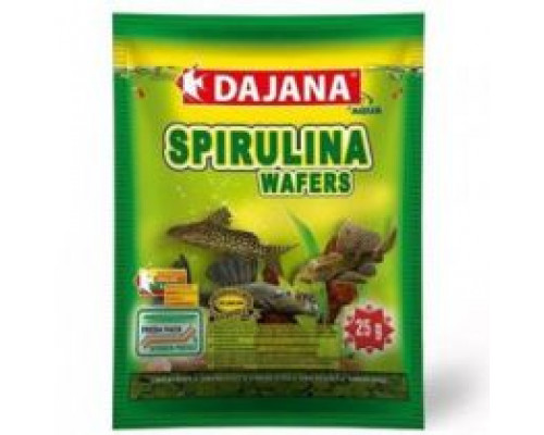 Dajana Spirulina Wafers, 25г