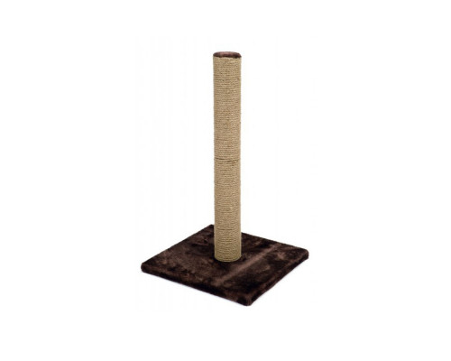 Beeztees кошачий скребок LESLEY Brown 35x35x60cm