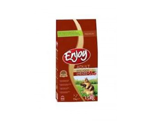 Enjoy Adult Dog сухой корм для взрослых собак всех пород со вкусом ягненка и риса 14 кг