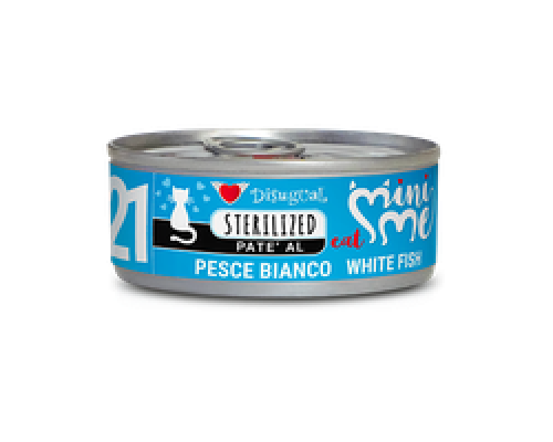 Disugual Cat Mini Me 21 океаническая рыба паштет для стерилизованных кошек и котов. 85гр