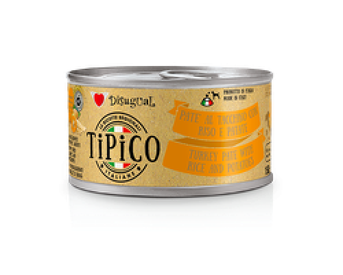 Disugual Tipico ИНДЕЙКА с рисом и картофелем 150г