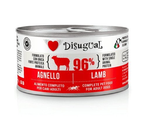 Влажный корм для собак Disugal Dog Monoprotein ягненок 150г