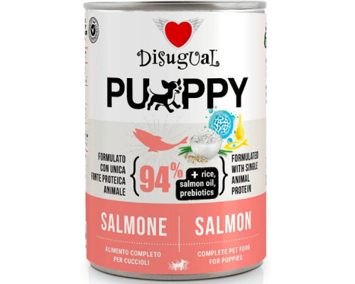 Влажный корм для собак Disugal Dog Puppy Monoprotein Лосось 400г