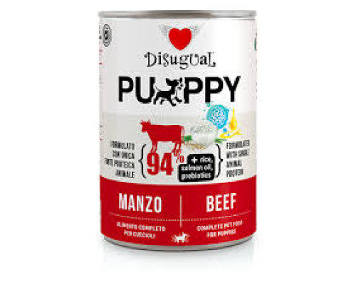 DISUGUAL MONO PUPPY,паштет из говядины 400 гр