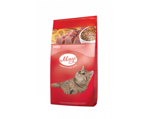 КОРМ СУХОЙ МЯУ! НЕЖНЫЙ КРОЛИК, ДЛЯ КОШЕК ОТ 1 ГОДА 11 кг