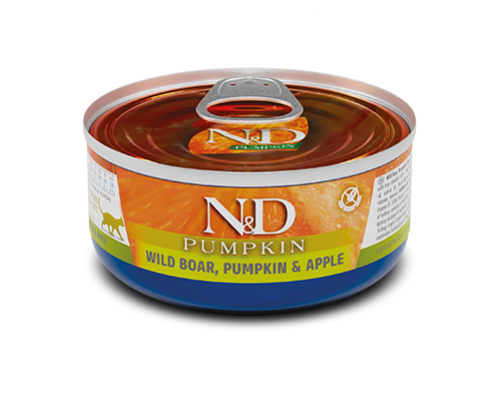 Корм для кошек Farmina ND Cat Wild Boar Pumpkin Apple 70 g
