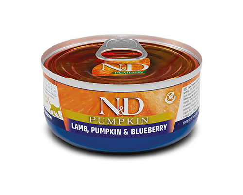 Корм для кошек Farmina ND Cat Lamb, Pumpkin & Blueberry 70 g