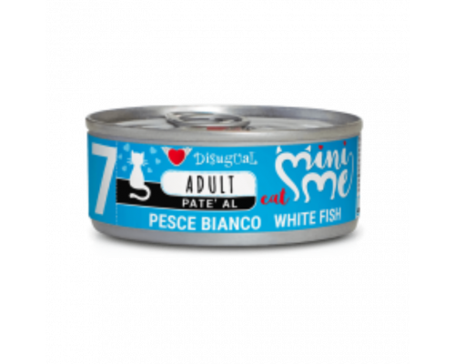 Disugual MINI-ME 7 Cat Adult Белая рыба 85гр