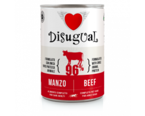 Disugal Монопротеиновая формула для взрослых собак — ГОВЯДИНА 400гр