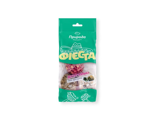 Десерт Природа Фиеста «Шарики» для грызунов, 70 г