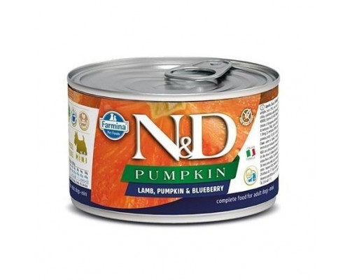 Корм для собак Farmina n&d dog lamb pumpkin blueberry mini wet 140 g