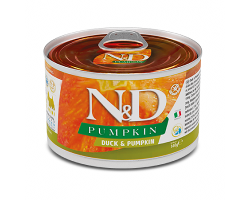 Корм для собак Farmina n&d dog duck pumpkin mini wet 140 g