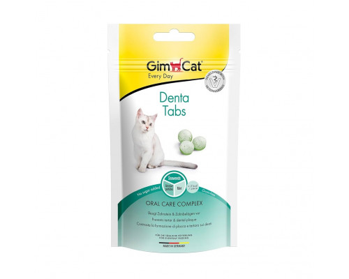 Лакомство для кошек Gimcat Mini-tabs Denta 40 g.
