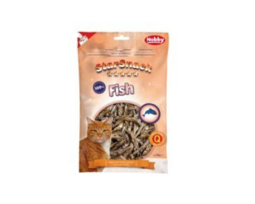 Корм лакомство для кошек Nobby Starsnack fish 50 g.