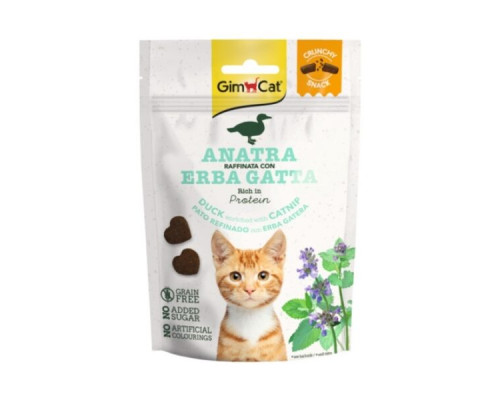 Лакомство для кошек Gimcat Crunchy Snack Duck & Catnip 50 g.