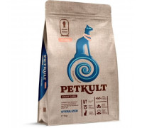 Petkult Adult Care Sterilized сухой корм для кошек с высоким содержанием лосося, 7 кг