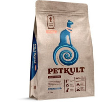 Petkult Adult Care Sterilized сухой корм для кошек с высоким содержанием лосося, 7 кг