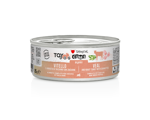 Disugual паштет с кусочками мяса индейки и цуккини 85гр.