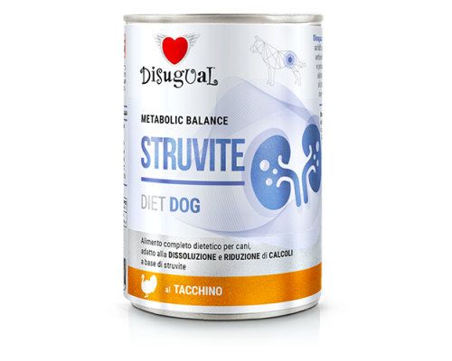 Disugual Metabolic Balance DOG STRUVITE Tacchino 400 г