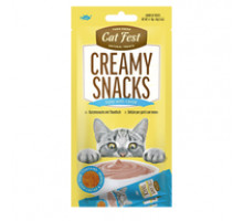 Крем-лакомство для кошек Cat Fest Creamy snacks with Tuna and Caviar