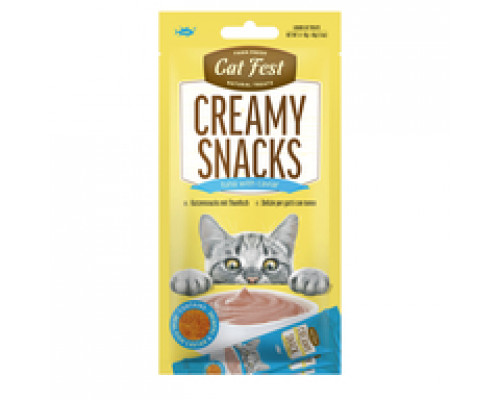 Крем-лакомство для кошек Cat Fest Creamy snacks with Tuna and Caviar