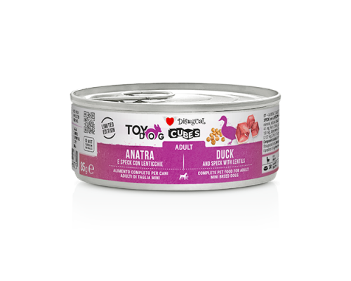 Кубики TOYDog - Утка и шпик с чечевицей 85 г