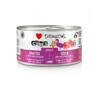 Кубики для собак Disugual Wet Dog – Утка и шпик с чечевицей 150 г, без глютена