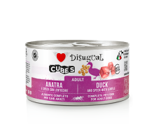 Кубики для собак Disugual Wet Dog – Утка и шпик с чечевицей 150 г, без глютена
