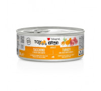 Disugual TOYDog Cubes 92% Adult Turkey, Speck & Carrots Безглютеновая консерва для собак маленьких пород Индейка с Беконом и Морковью 85гр.