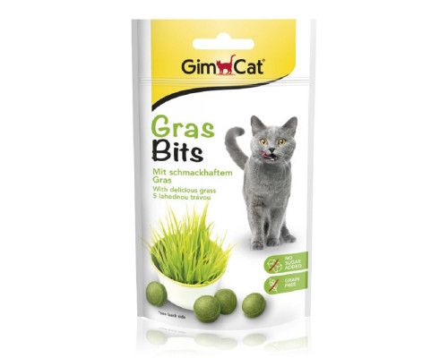 Gimcat GRAS BITS с кошачьей травой, 40 г