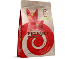 Сухой корм Petkult Cat Probiotics Kitten&Mother Fresh Lamb 7 кг