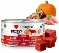 DISUGUAL Кубики для собак ГОВЯДИНА, КУРИЦА И ТЫКВА 150гр