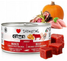 DISUGUAL Кубики для собак ГОВЯДИНА, КУРИЦА И ТЫКВА 150гр