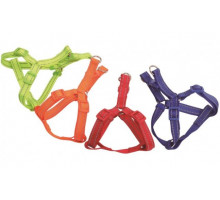 Регулируемая светоотражающая нейлоновая шлейка для собак 2.5*50-75 см. 