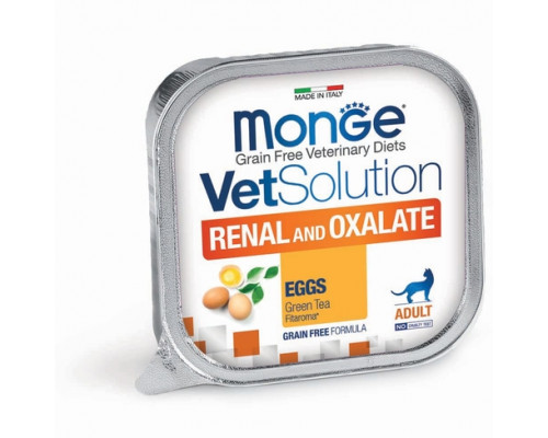 MONGE VETSOLUTION CAT RENAL/OXALATE 100gr