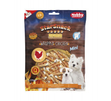 Лакомство для собак Nobby StarSnack BBQ MINI Wrapped Chicken от немецкого производителя Nobby 375 гр 