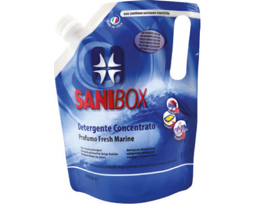 Sanibox Detergente Concentrato (аромат Fresh Marine) 1литр