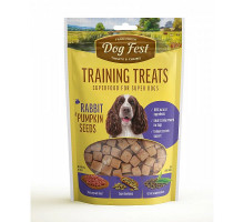 Dog Fest Training Treats Rabbit & Pumpkin seeds 90g