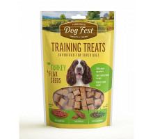Dog Fest Training Treats Turkey & Flax seeds 90g