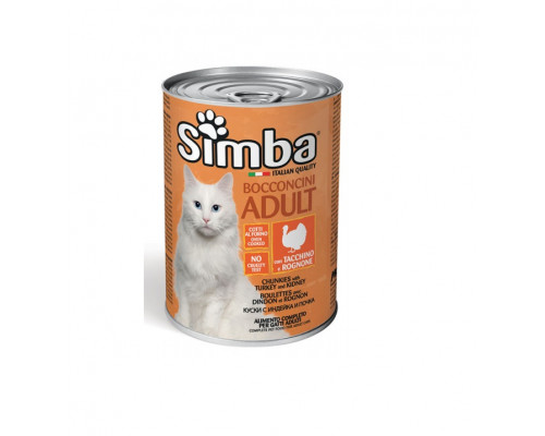 Simba Cat Chunkies With Turkey and Kidney 415g