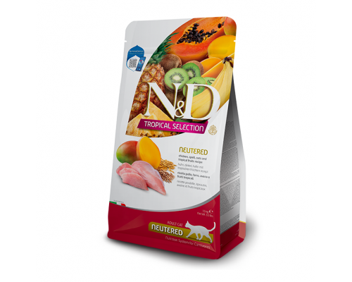 Корм для кошек Farmina ND tropical chicken neutered adult 1,5 kg