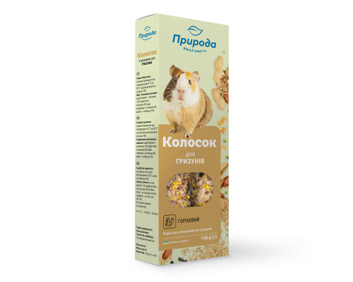 Палочки для грызунов Колосок Ореховый 140 г.