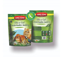 Наполнитель для кошек силикагелевый Longfeng 3,6 l мелкая гранула