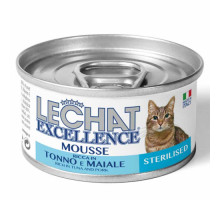 Lechat Excellence Mousse Sterilised Tuna/Pork 85g