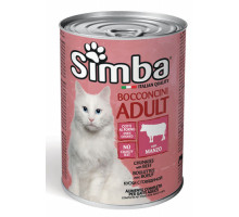 SIMBA CAT Chunkies with beef 415gr.