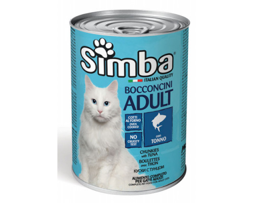 SIMBA CAT Chunkies with tuna 415gr.