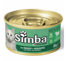 SIMBA CAT Pate with veal (beef) and kidney 85gr.