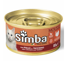 SIMBA CAT Pate with chicken and turkey 85gr.