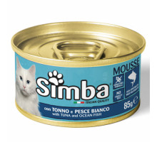 SIMBA CAT Pate with tuna and ocean fish 85гр.