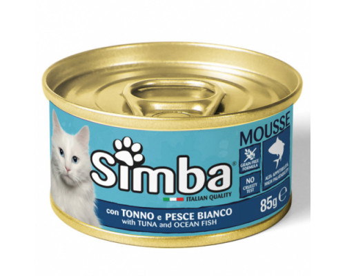 SIMBA CAT Pate with tuna and ocean fish 85гр.
